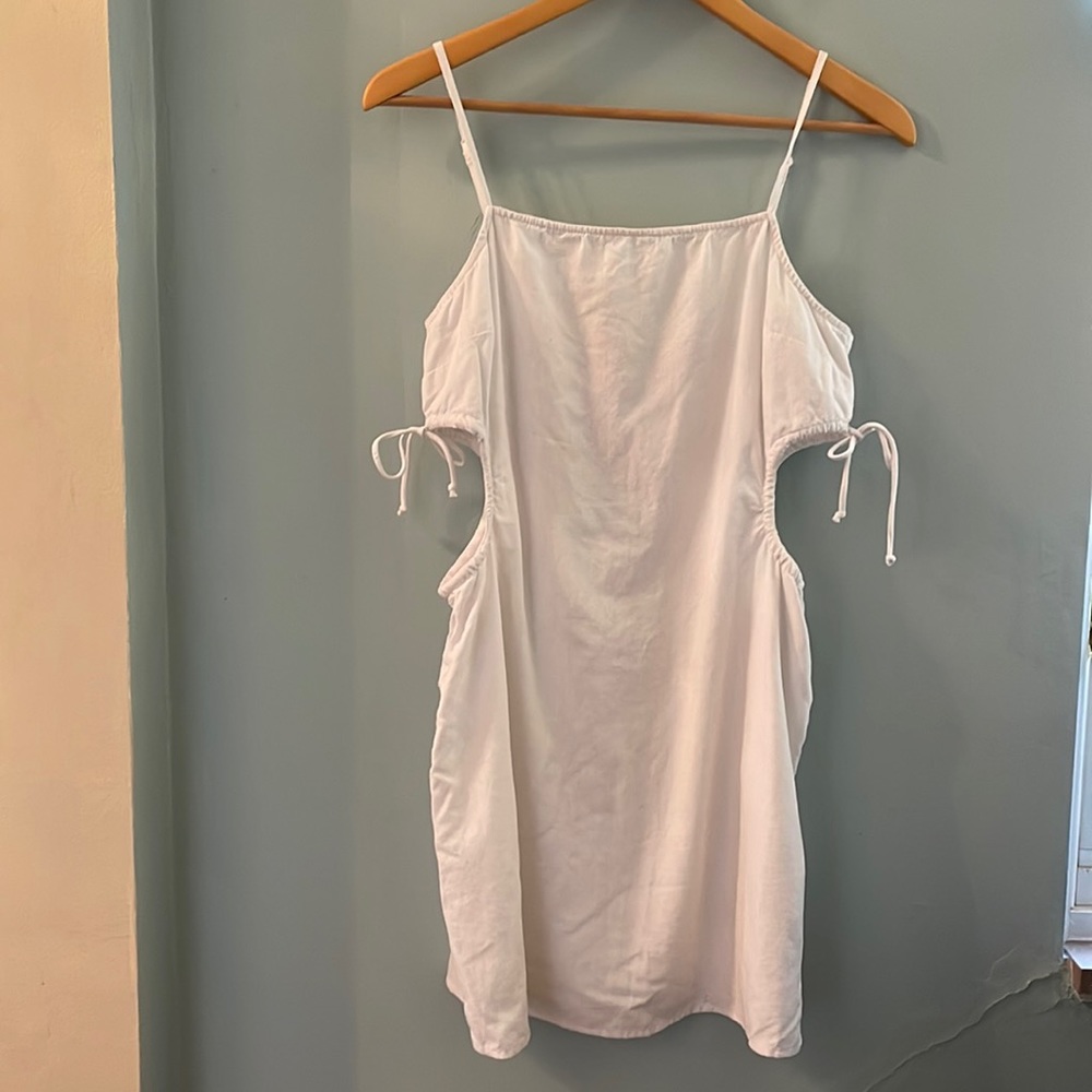 Aerie Sleeveless Linen Mini Dress - M